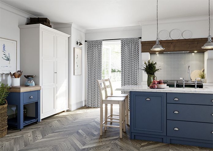 Chevron Stripe, Grey - Made to Measure Curtains - Image 7